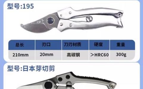 果树剪枝剪刀哪个品牌好？家庭与果园修剪工具选购指南