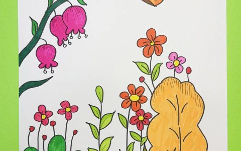 花朵怎么画简单好看？新手必学的3步法与常见花卉模板