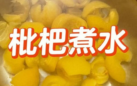 枇杷籽煮水喝的功效与安全警示