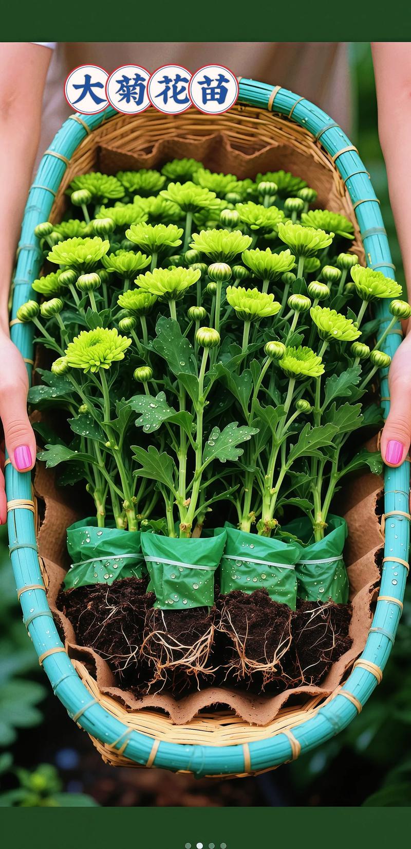 菊花苗怎么种植?从选时到成活的7步实战指南 四、栽植深度
