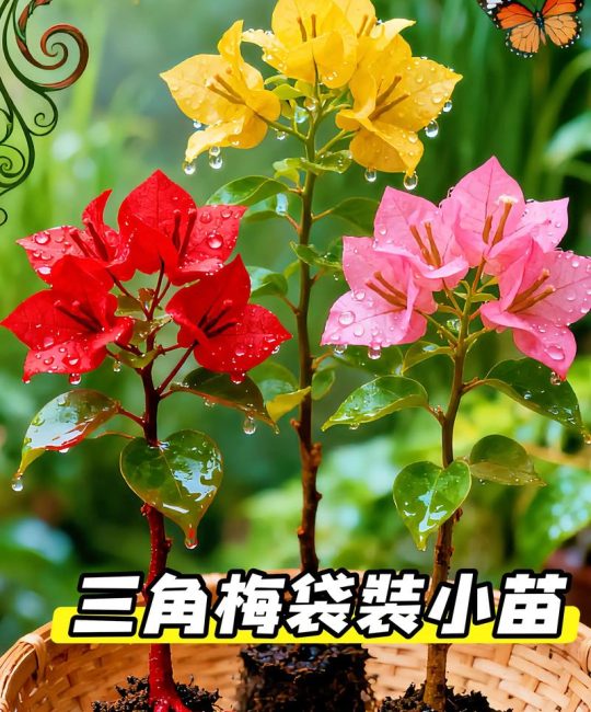 三角梅不开花？掌握这5个关键技巧，轻松爆盆开满花