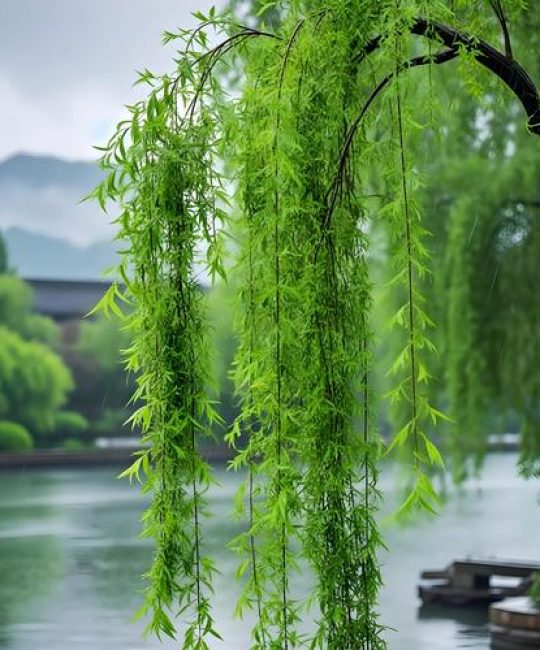 什么柳树垂着什么柳枝？——走进垂柳的柔美世界