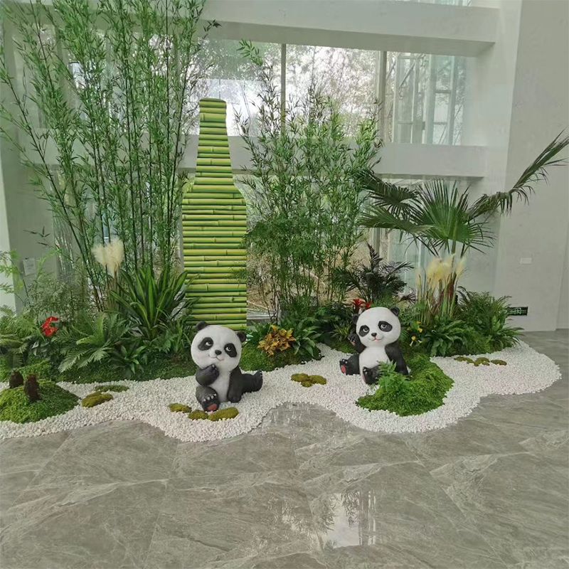 诚品苗圃室内办公室鹅掌木绿植租摆服务，净化空气免费设计