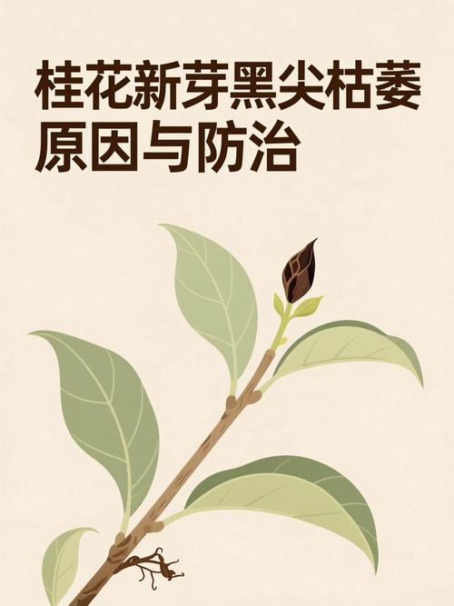 桂花树新芽干枯萎蔫?专家教你一步步排查原因与解决 常见原因列表