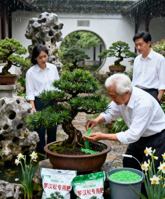 罗汉松养护全指南：多久施肥一次及浇水修剪技巧