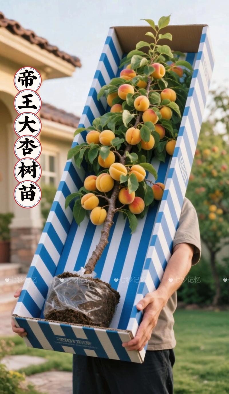 杏树对着大门好不好?科学选址与优质苗木选择是庭院种植成功的关键 定植后第3年挂果,第6年进入盛果期,亩产可达2000-3000斤