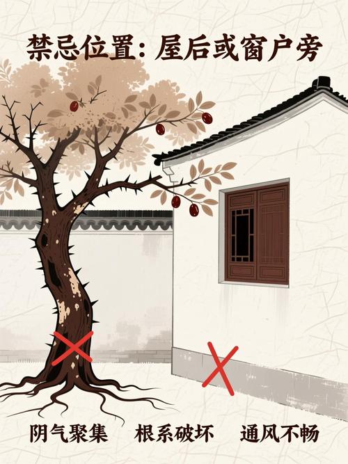 为什么门前不能种枣树?科学种植与风水禁忌全解析 七、成活注意事项:门前种植需长期管理