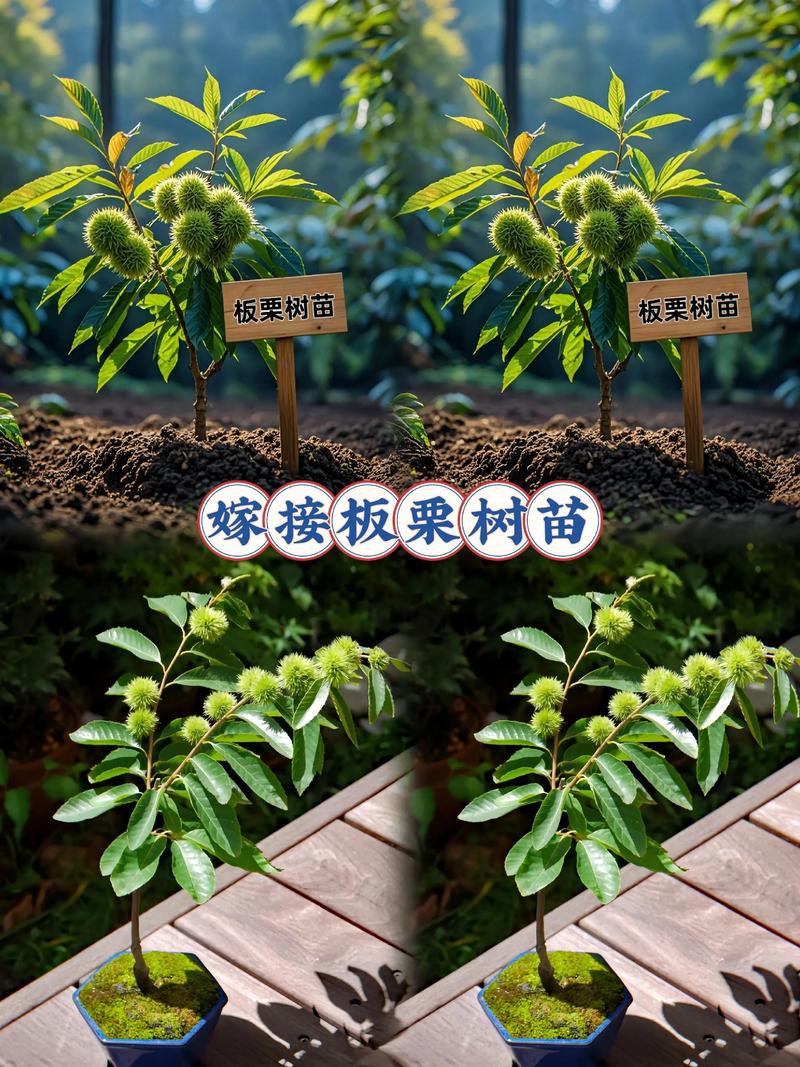如何种植板栗?从选苗到结果的全流程技术指南 成活注意事项:异花授粉与品种配置
