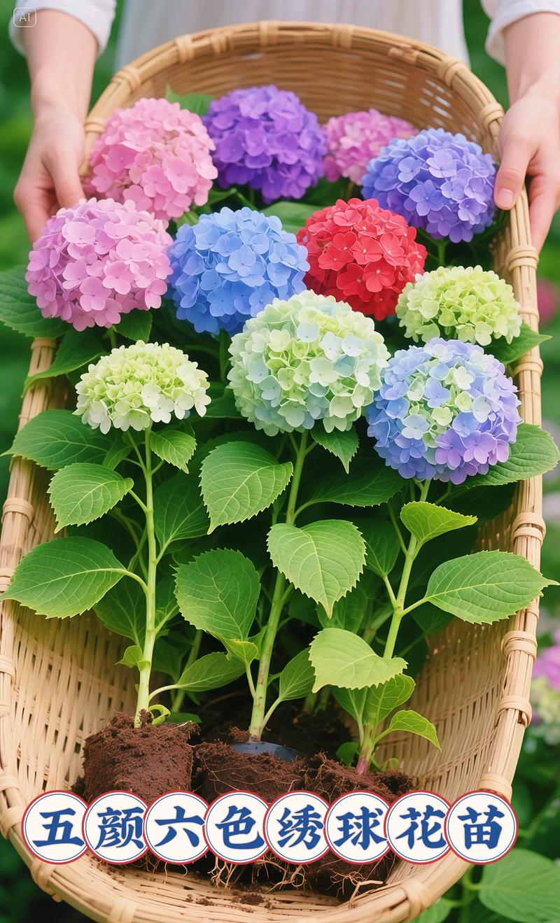 五彩绣球花怎么养?掌握这六点,轻松调出梦幻花色 光照