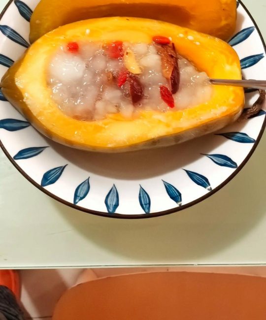 木瓜园艺与美食：木瓜炖雪蛤怎么做好吃（附种植全攻略）