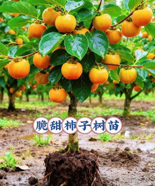 脆柿苗木购买指南：从品种辨别到渠道筛选，教你避开假苗陷阱