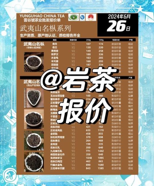 武夷山茶属于什么茶类