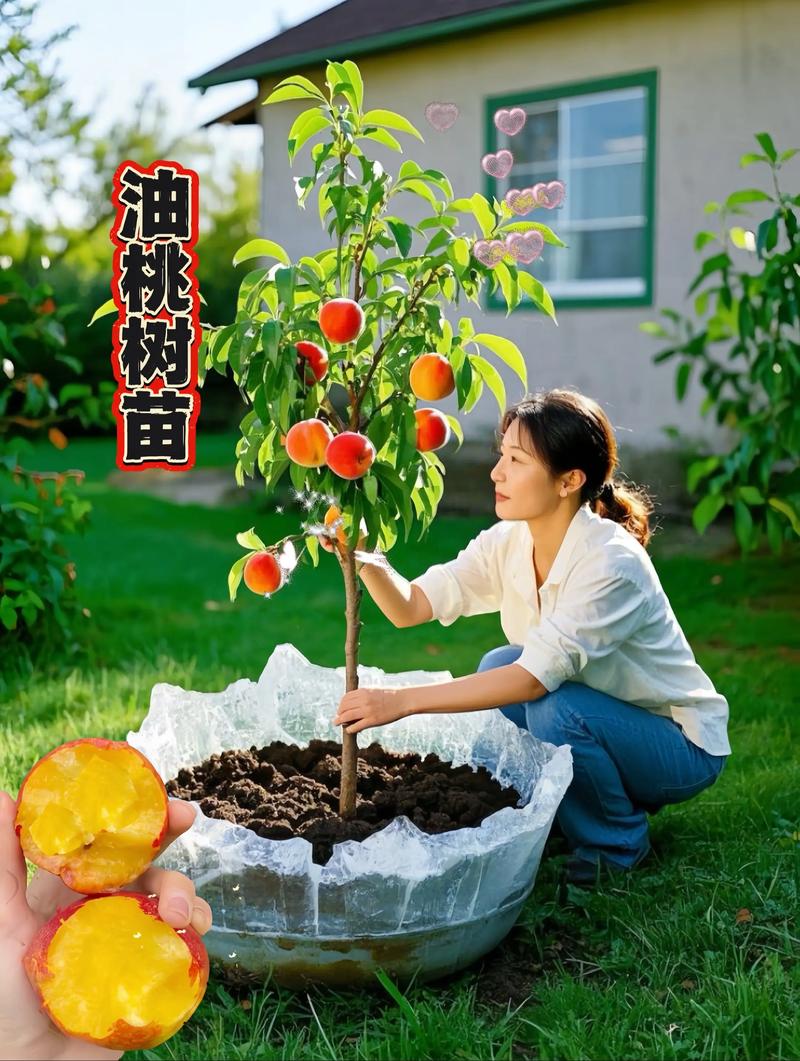 【实操指南】黄油桃怎么种?从选时到成活,7步教会你种出好品质黄油桃 五、浇定根水
