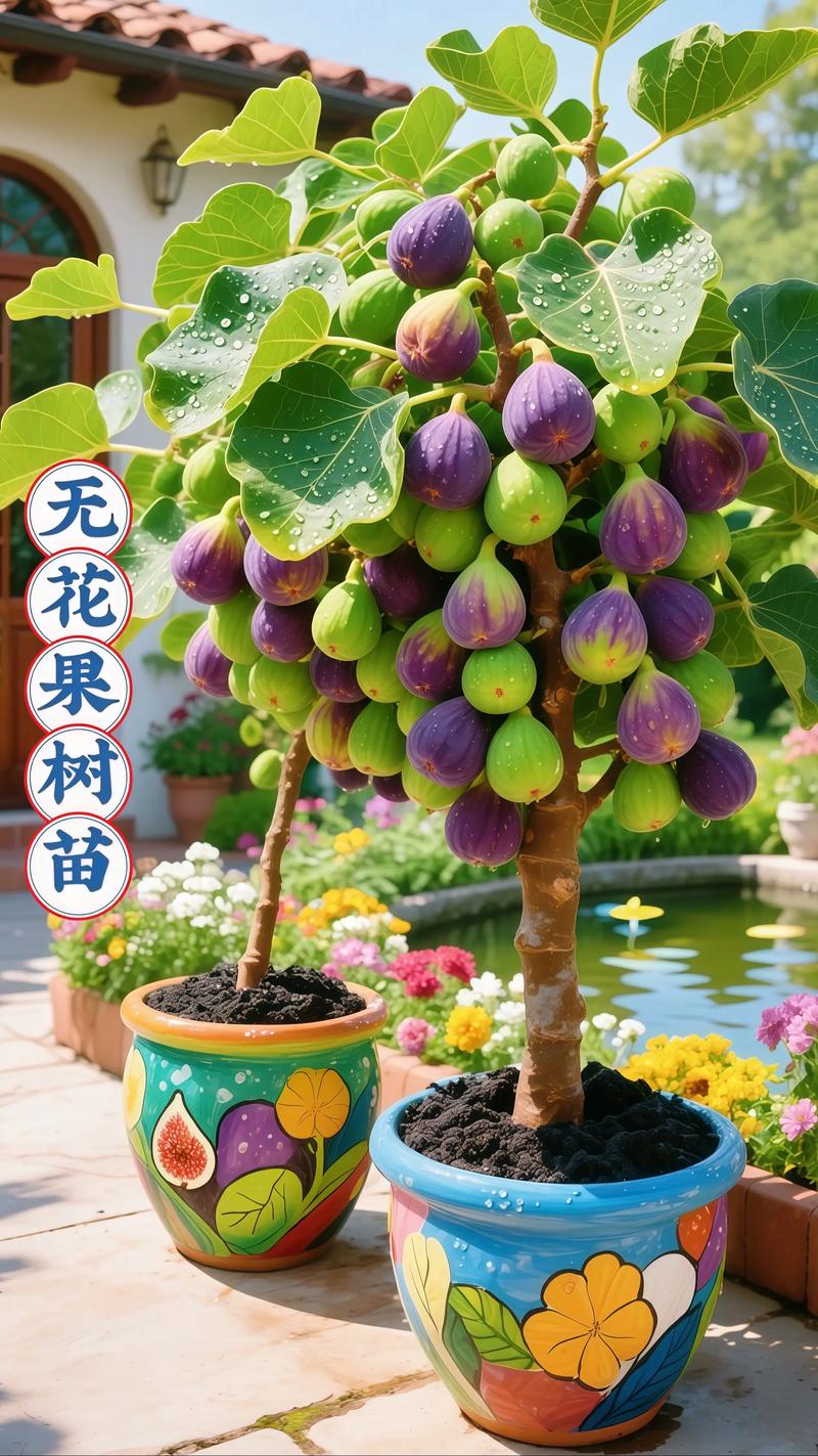 房前种无花果树好不好?选对品种和苗木,庭院栽植收益高 五、自花结实无需授粉树,单株即可结果