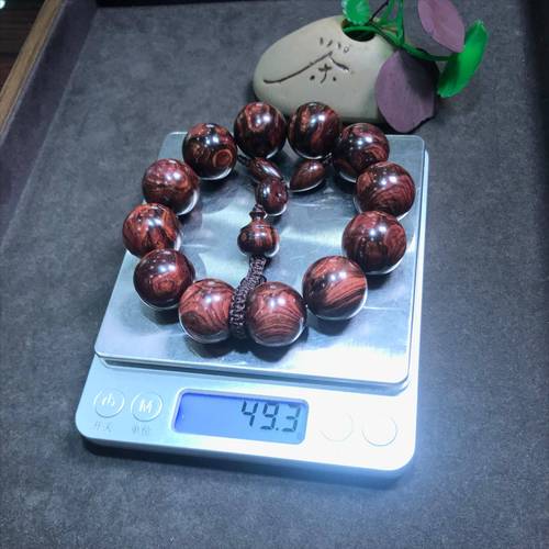 黄花梨手串怎么盘红? 最后的耐心