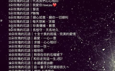 玫瑰花百科介绍与花语解读