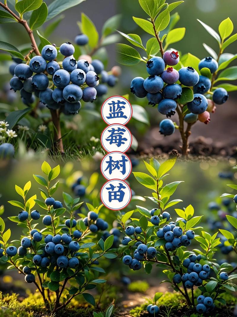 蓝莓是灌木,不是乔木 采购质量判断:一看根系二看苗龄(蓝莓无嫁接口)