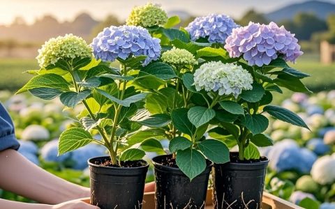 绣球花种植方法和时间：光照水肥修剪全攻略