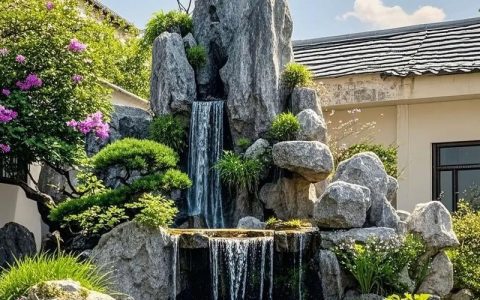 庭院假山流水鱼池造景方案：从选址到养护的全流程指南
