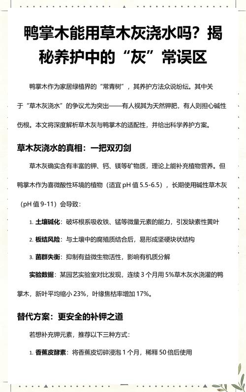 鸭掌木多少天浇一次水?四季浇水指南与常见误区解析 三、最靠谱的判断方法:不只看天数