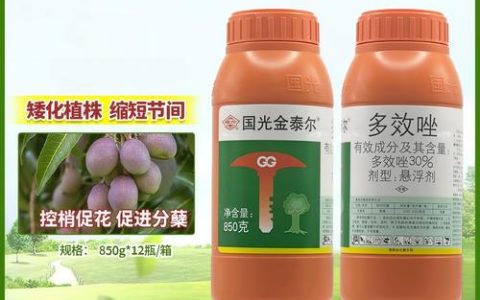 果树控旺药有哪几种药最好：多效唑、烯效唑与矮壮素的高效使用指南