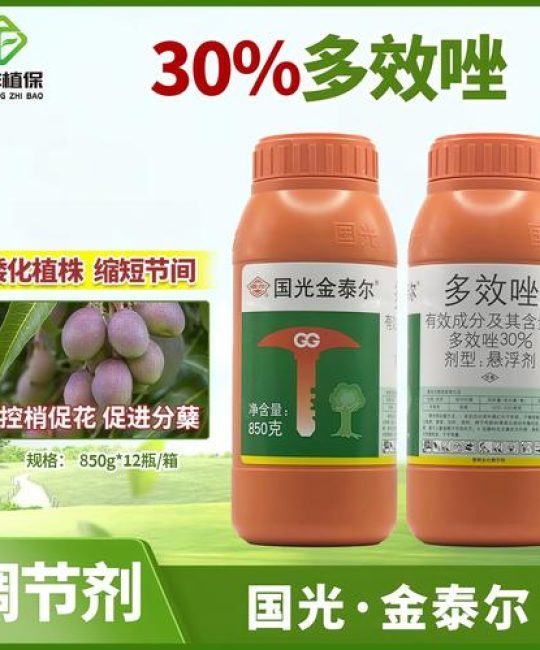 果树控旺药有哪几种药最好：多效唑、烯效唑与矮壮素的高效使用指南