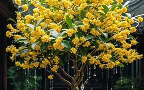 莲子桂花树是什么品种？详解木犀科珍品“莲子桂”的百科特征