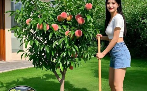 水蜜桃栽植密度全攻略：一亩地到底能种多少棵？株行距与规格深度解析