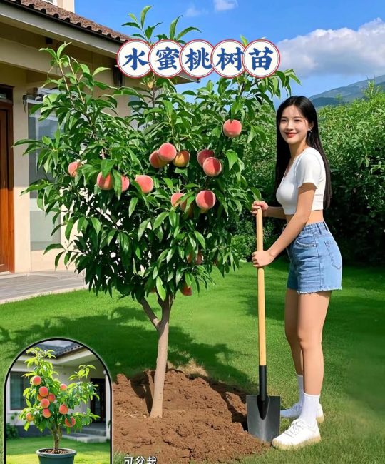 水蜜桃栽植密度全攻略：一亩地到底能种多少棵？株行距与规格深度解析