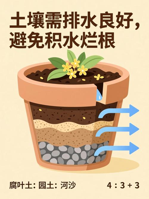 桂花用什么土养比较好?打造酸性透气盆土的黄金配方 桂花用什么土养比较好?打造酸性透气盆土的黄金配方