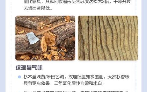 松木与杉木硬度对比：园艺选材指南