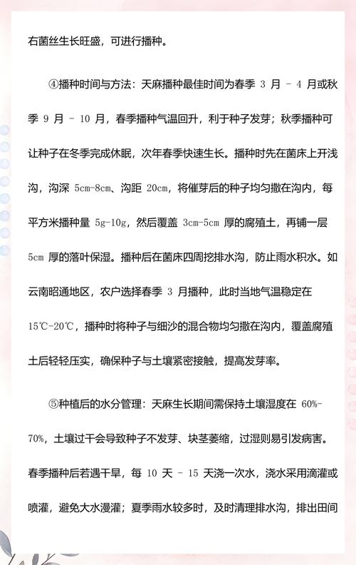 天麻种子如何种植?从选种到成活的完整操作规程 二、土壤环境
