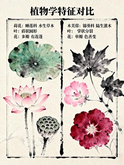 芙蓉和荷花是一种花吗?快速区分木芙蓉与荷花的关键要点 木芙蓉种植要点