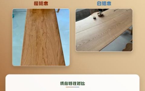 白蜡木与樱桃木档次对比：从价格、硬度到耐久性的专业选购指南