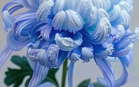蓝色菊花送人吉利吗？花色寓意、盆栽养护与观赏价值全解析