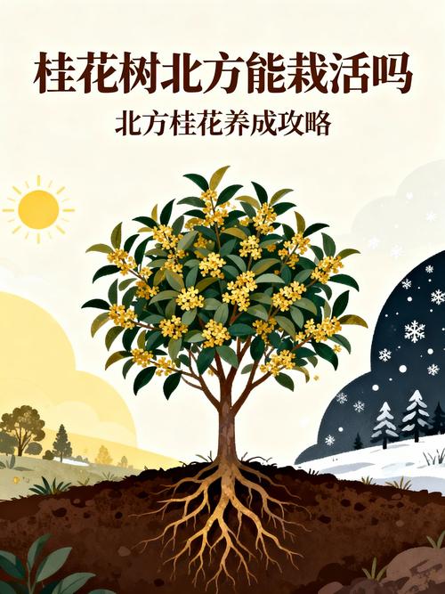 桂花树在北方室外能过冬吗?数据解析与实操防寒指南 四、土壤要求