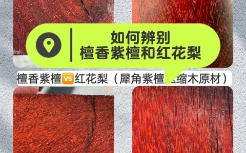 花梨木 VS 红檀木：6大维度深度对比，家庭园艺选哪种更划算？