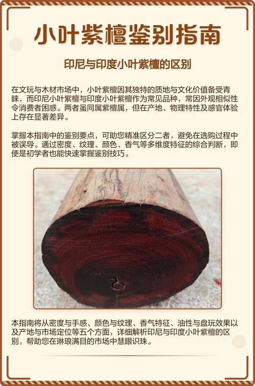 小叶紫檀 vs 沉香木:6大维度对比,帮你选对树种 二、每个维度的深度解释