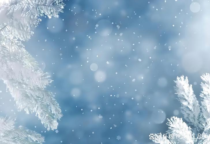 雪花从灰色的天空中飘落下来:一座冬季花园的静默诗篇 雪花从灰色的天空中飘落下来:一座冬季花园的静默诗篇