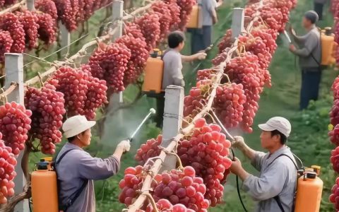 葡萄苗怎么浇水？掌握这6个关键点，葡萄又大又甜