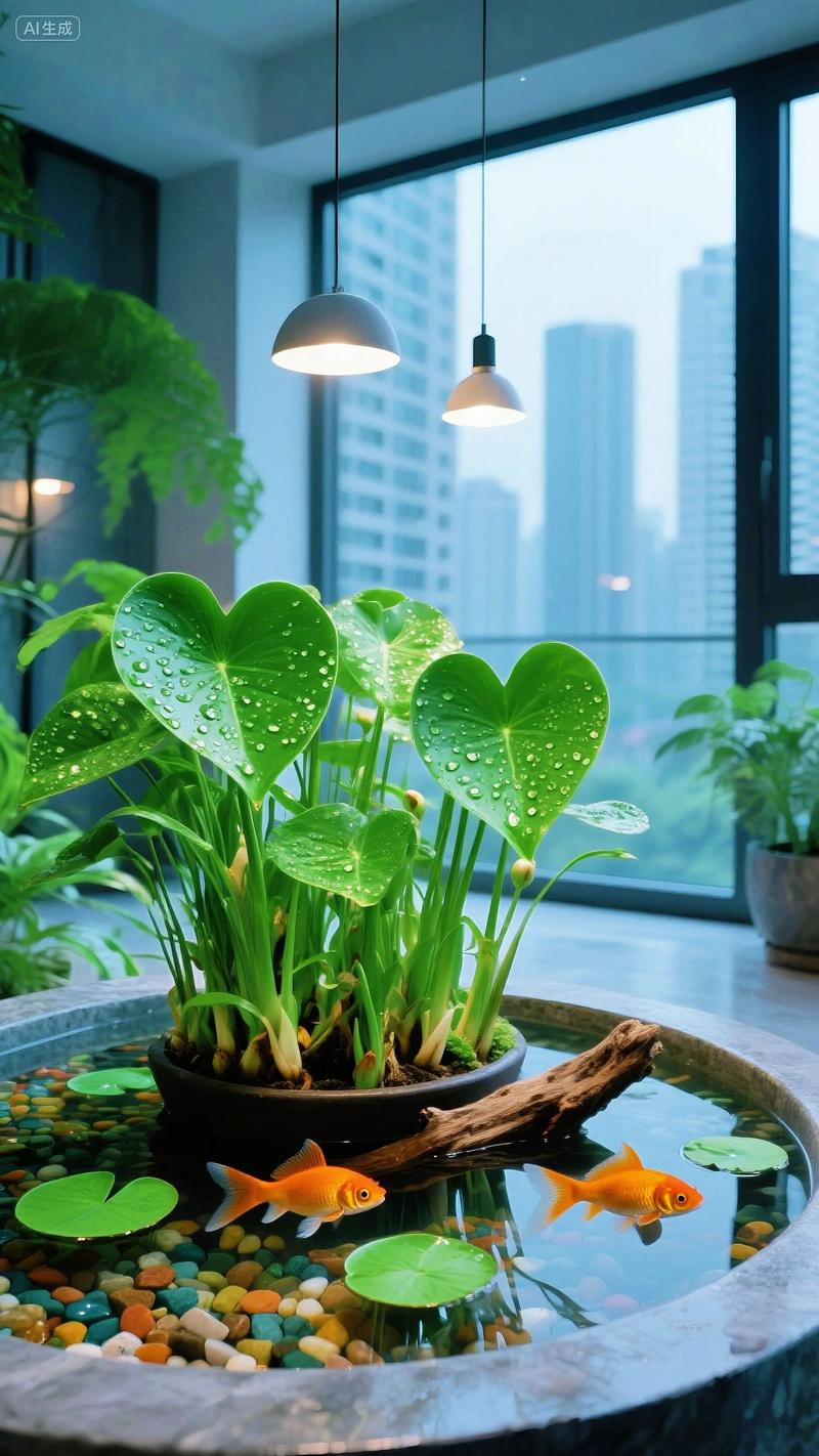 养鱼用什么水培植物?快速掌握安全与净化技巧 主流鱼缸水培植物推荐清单