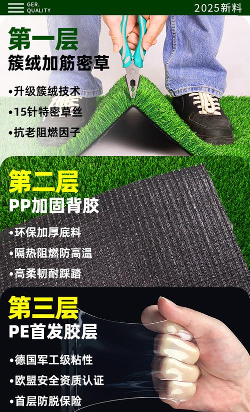 仿真塑料草坪多少钱一平方?2025年最新价格参考及影响因素解析 价格快速参考