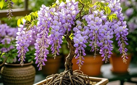 紫藤花阳台怎么种？从选盆到成活的完整盆栽指南