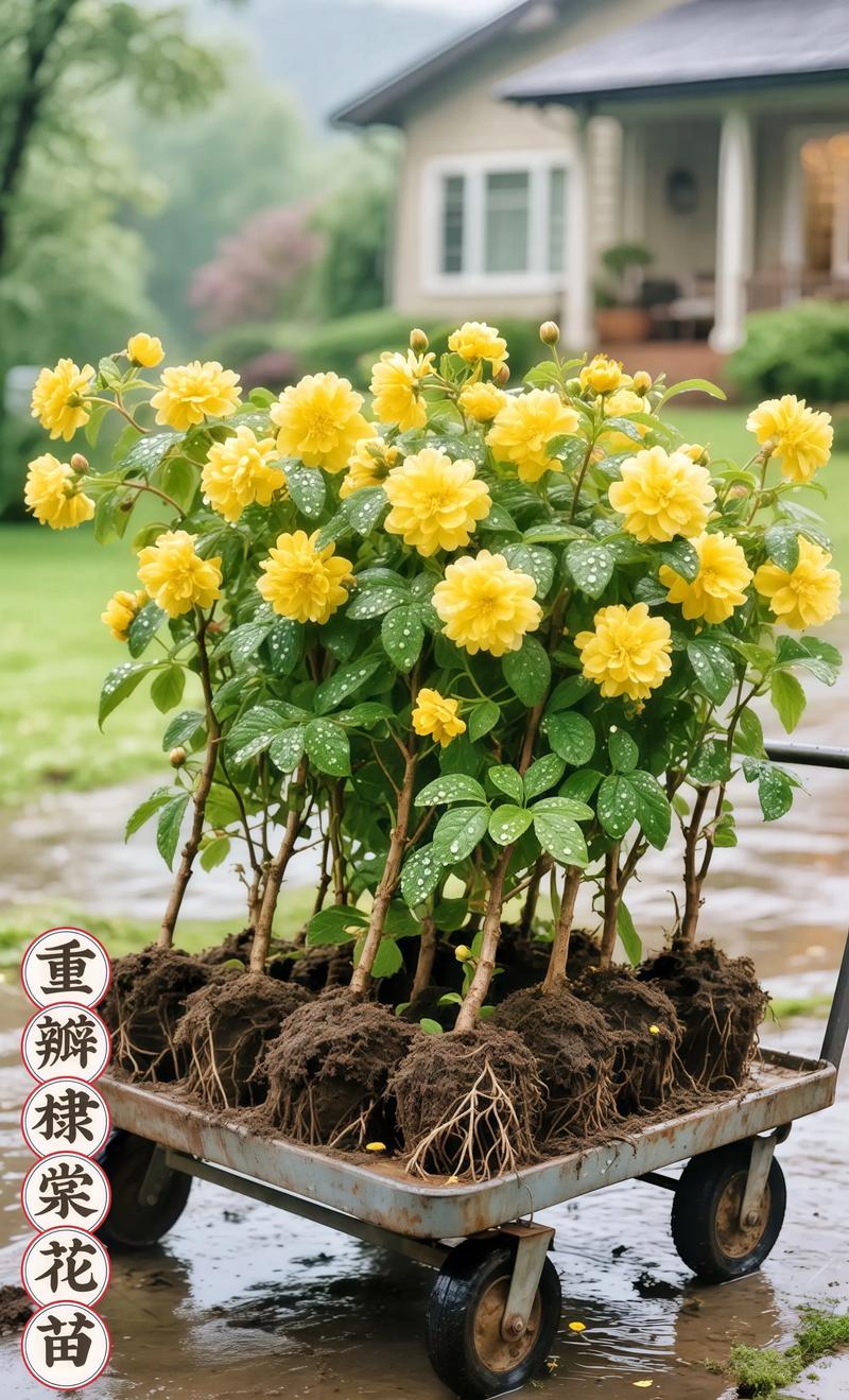 棣棠花为什么很少人养?这4个原因很现实,但养好了其实很美 一、株型“霸道”,不适合小空间