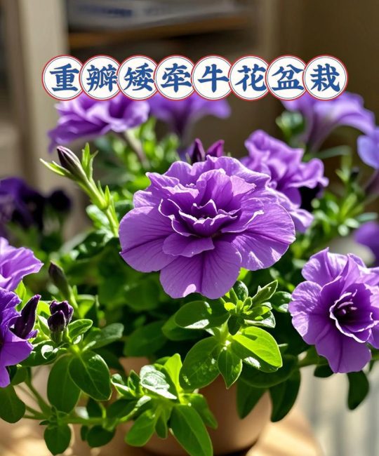 重瓣矮牵牛养殖全攻略：浇水施肥与修剪技巧