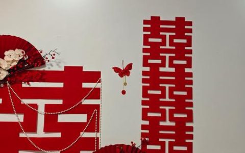 植绒喜字 vs 无纺布喜字：园艺装饰场景下的全方位对比