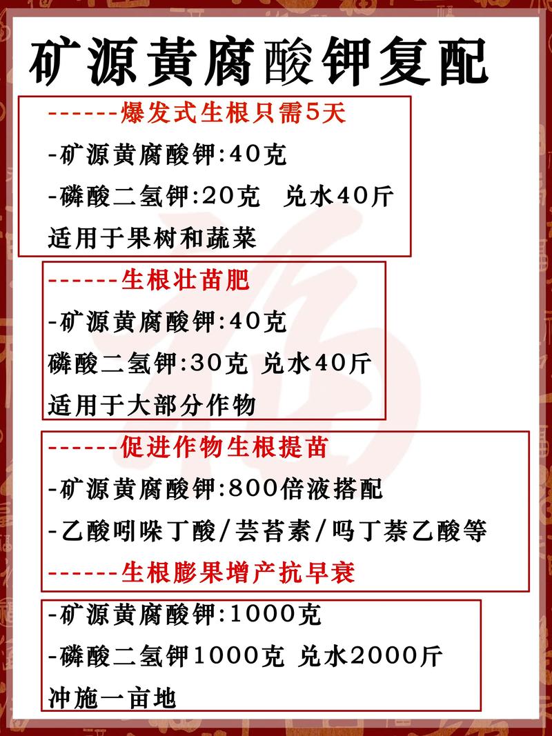 叶面肥矿源黄腐酸钾怎么用?正确方法让作物增产提质 四、实战案例