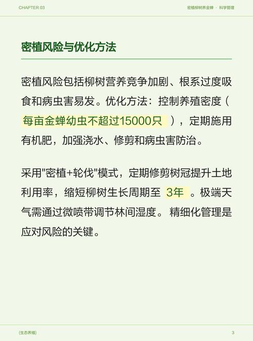 养金蝉一亩种多少棵柳树好?栽植密度与规格速查表 常见错误:栽植密度与规格的三大误区
