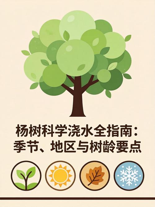 杨树施什么肥料好?从浇水到越冬的全年养护指南 四、修剪:幼树定型为主,成树以清理竞争枝和病弱枝为辅