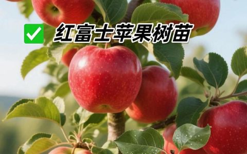 如何种出树上又大又红的苹果：果苗选购与种植全攻略